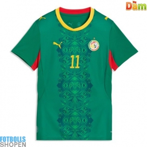 Billiga Senegal Nicolas Jackson #11 Bortatröja Dam VM 2026 Kortärmad